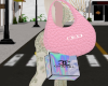 BIG A** PINK BAG