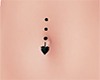 Belly Piercing Bk/Tk