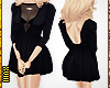 ! Open Back Dress Black