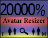 Any Avatar Size,20000%