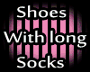 SHOES Purple Pink Socks