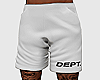 Dept White Shorts