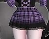 {Z} Plaid Skirt Lilac