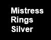 Misstress Rings Silver