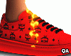 F | Red McM Shoe