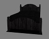 Black Rustic Tavern Bed