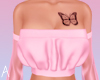 A| Cute Butterfly Pink