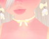 Cute Yellow Neck Bow