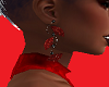 FG~ Red Fan Earrings V3
