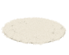 Beige Fluffy Rug