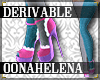 Derivable heels