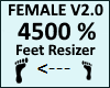 Feet Scaler 4500% V2.0