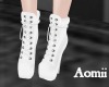 .:A:. White boots Heels