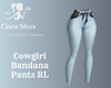 Cowgirl Bandana Pants RL