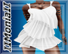 IIMII White Blow Dress