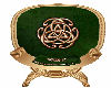 Celtic Green Gold Throne