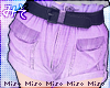 [Miso]Lilac Denim Shorts