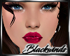 Hot Pink Glossy Lips
