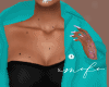 Layerable Jacket  Aqua