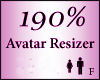 Avatar Resize Scaler 190