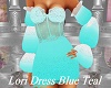 Lori Dress Blue Teal