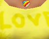 [=3]Yellow LoveShirt(med