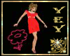 [YEY] Girl dress red