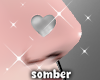s! silver nose stud