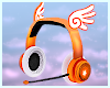 ☾ Neon Orange Headset