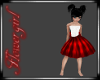 Red Flowergirl Dress