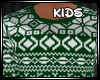 !Kids XMAS Sweater Green