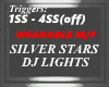 DJ LIGHTS, SILVER STARS