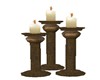 ANIMATED CANDLE TRIO