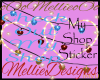 [M]Sticker~Check My Shop