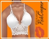 Top  Marye lace  white