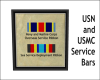 USN & USMC Service Bars