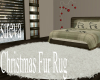 sireva Christmas Fur Rug