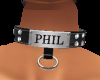PHIL collar with ring