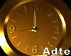 [a] Clock Animated Gold