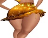 gold stars skirt