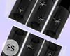 S-Nails Black Stars