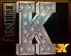 Ex| Etched K Marquee