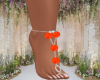 Orange Flower Feet
