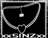 X Eva Heart Necklace X