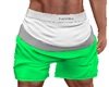 GREEN SAGGER SHORTS