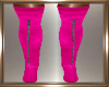 Hot Pink High Boots