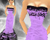 Violet Martini Gown