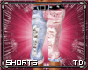 *T Capris Pink and Blue