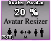 Scaler Avatar *M 20%