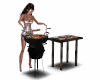 Outdoor BBQ 4P Animated